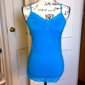 NWOT I/A blue tank top